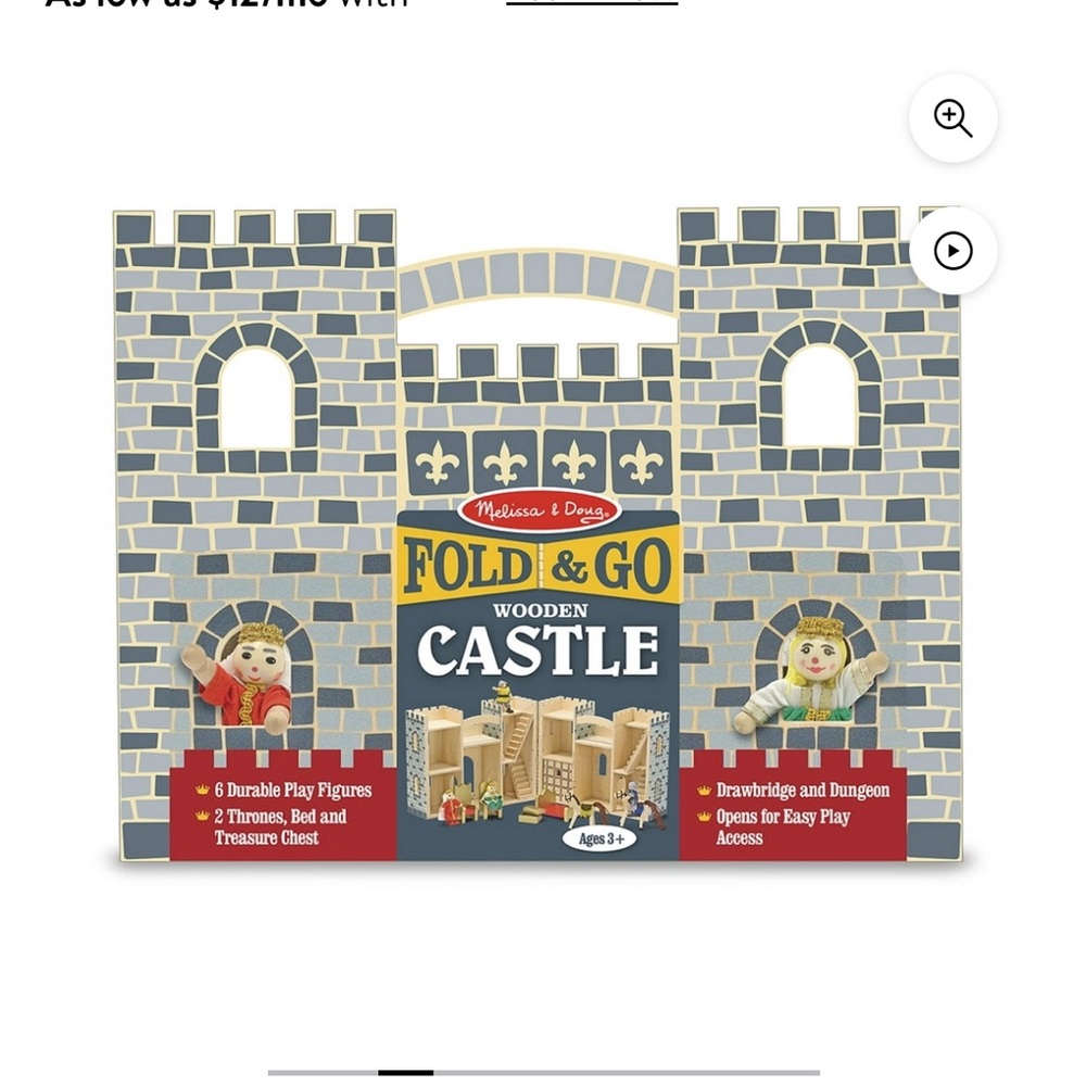 Melissa and Doug Fold and Go Castle